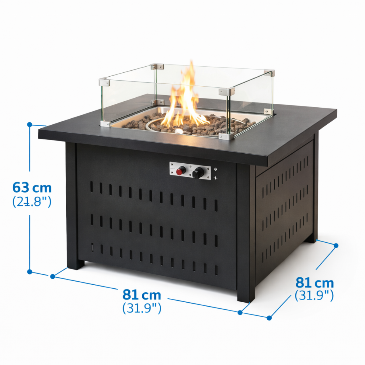 Gas Fire Pit Table