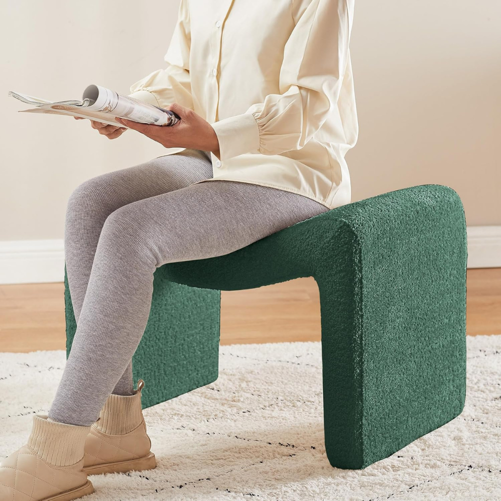 Entryway Ottoman Footrest