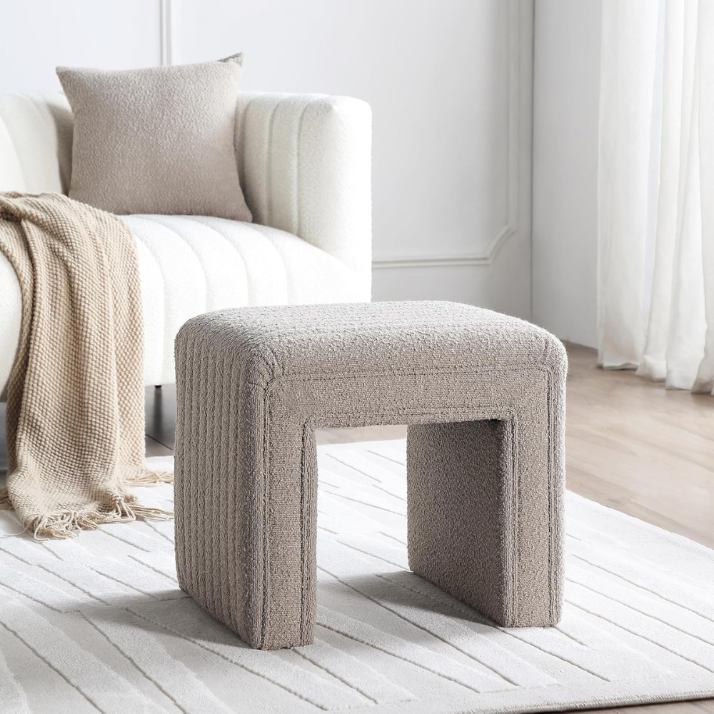 Entryway Ottoman Footrest