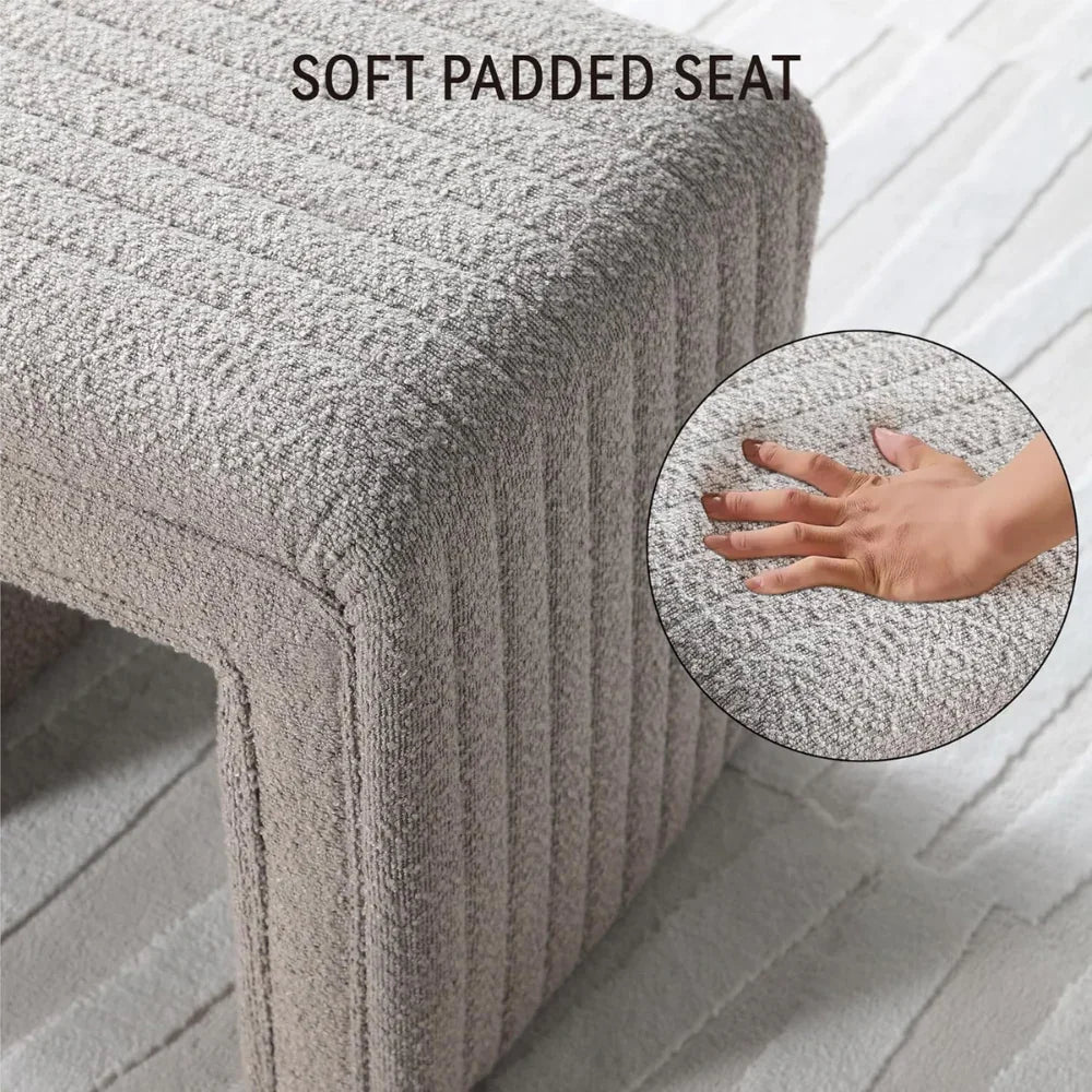 Entryway Ottoman Footrest