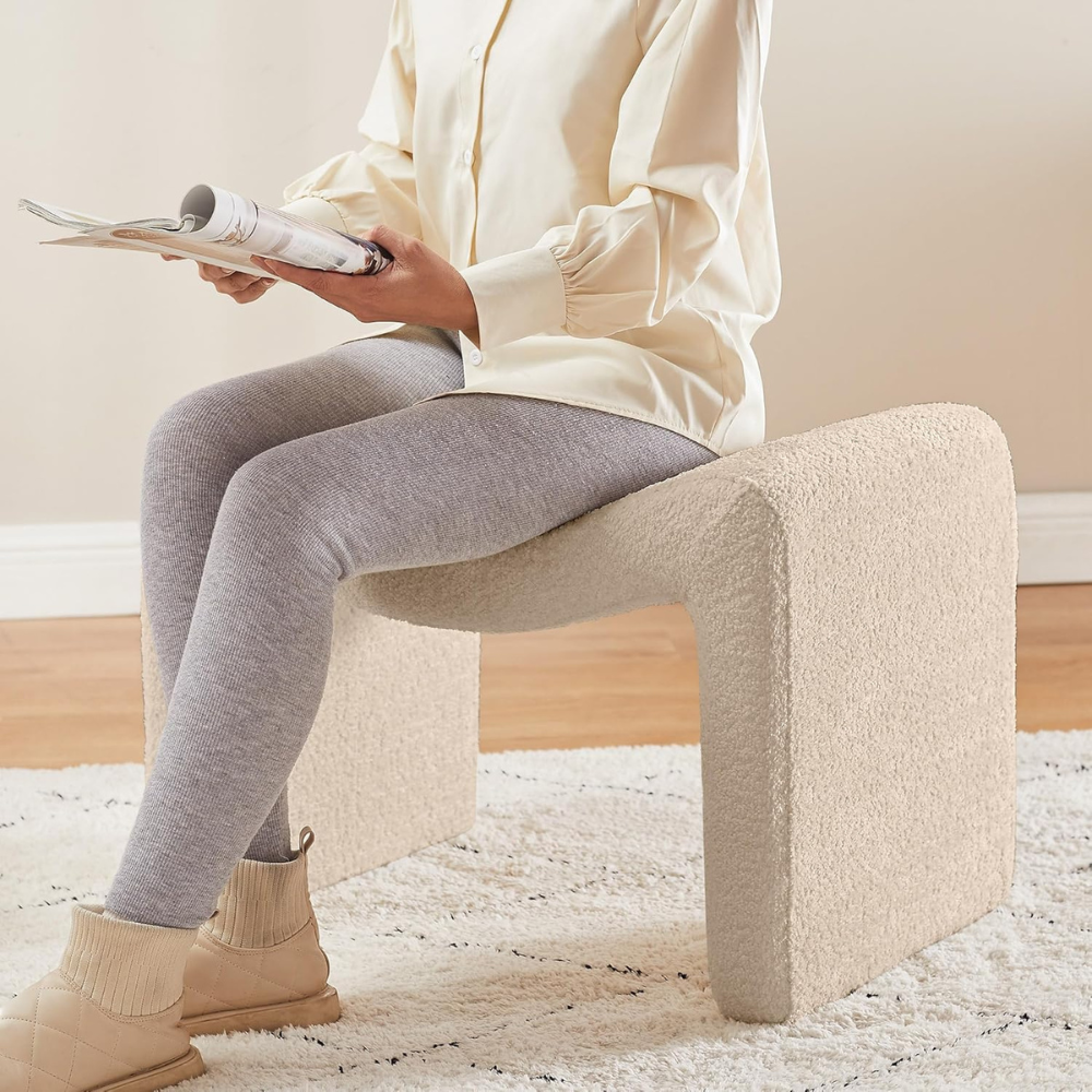 Entryway Ottoman Footrest