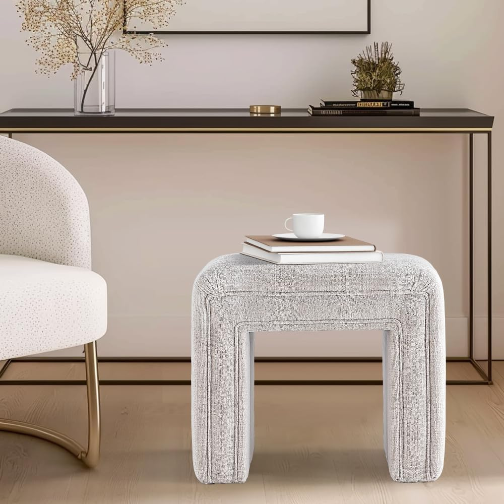 Entryway Ottoman Footrest