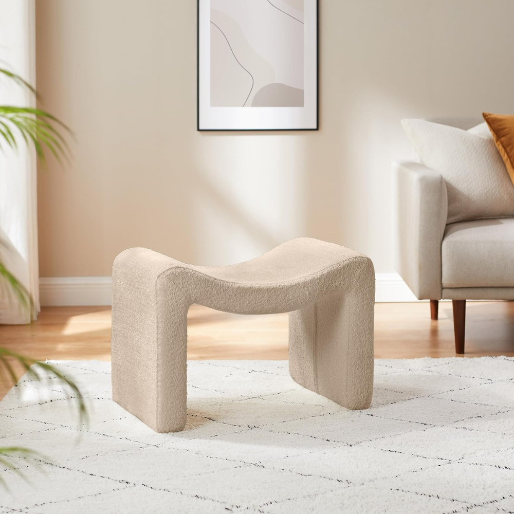 Entryway Ottoman Footrest