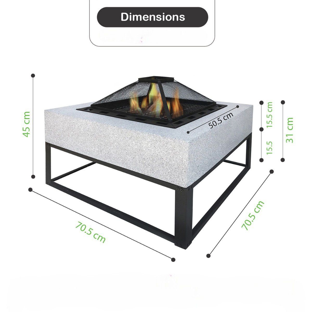 Modern Outdoor Firepit