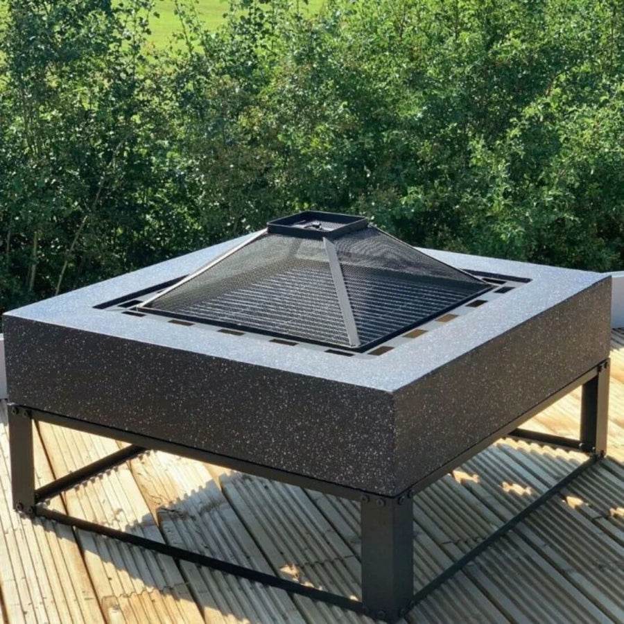Concrete, Metal & Stone Build