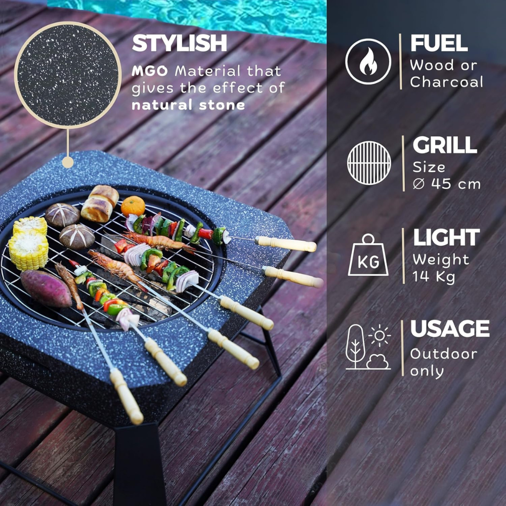 Fire Poker Outdoor Firepit