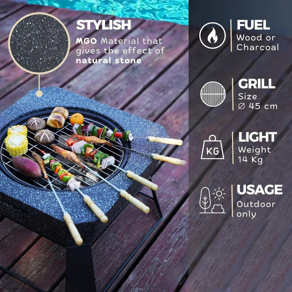 Fire Poker Outdoor Firepit