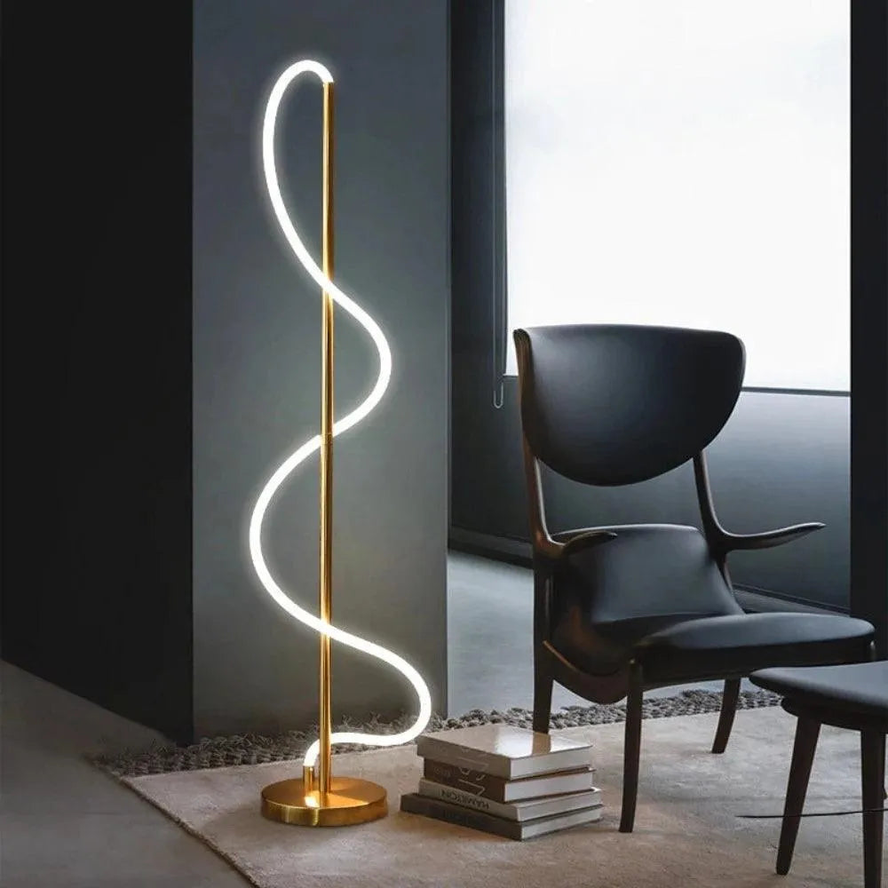 Modern Golden Floor Lamp