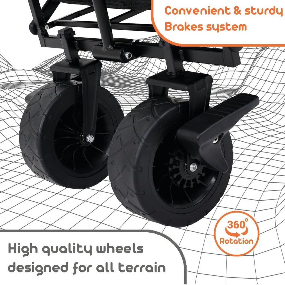 Folding Trolley Cart Wagon