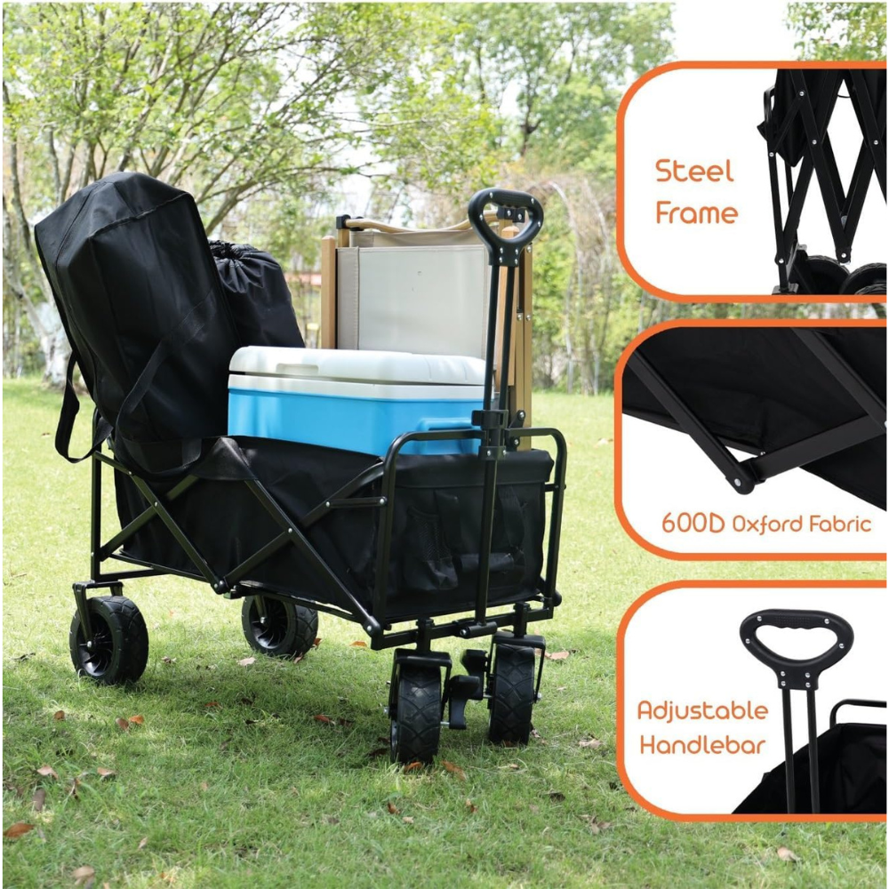 Folding Trolley Cart Wagon