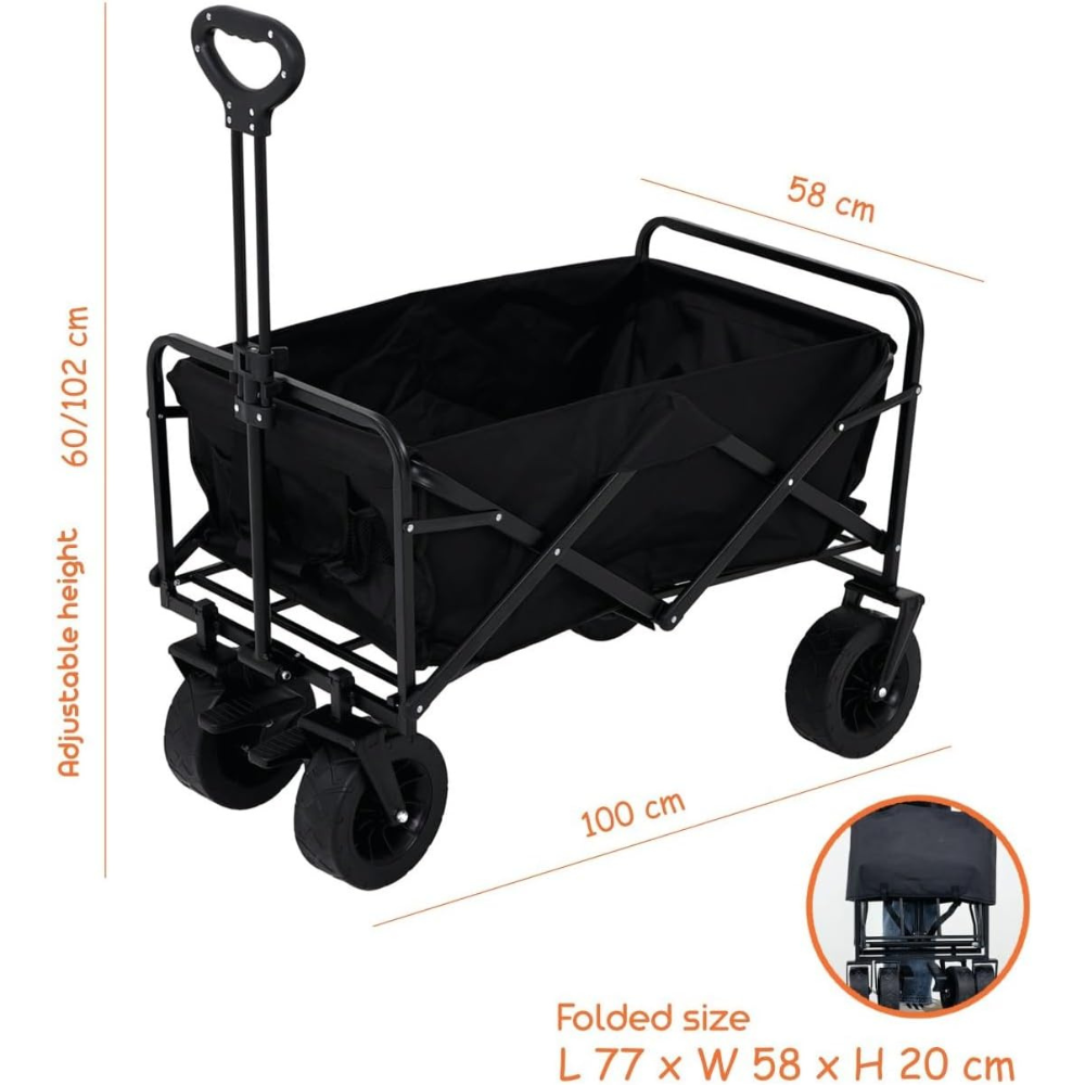 Folding Trolley Cart Wagon