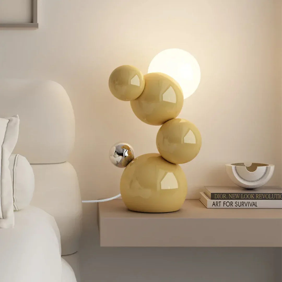 A Sculptural Glow for Little Dreamers