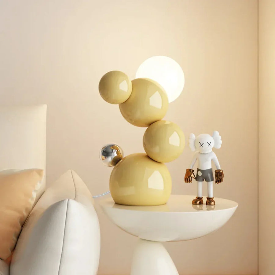 Playful Bubbles, Sophisticated Silhouette