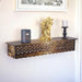 Wooden Fancy Hand Carved Wall Shelf with Jali Work - Decorative Indian Wall Art - Wooden Twist UAE