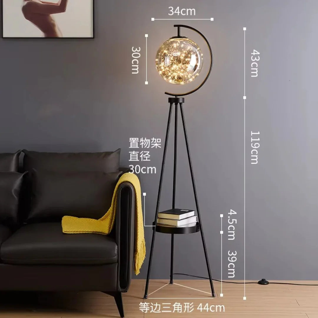 Globe Tripod Floor
