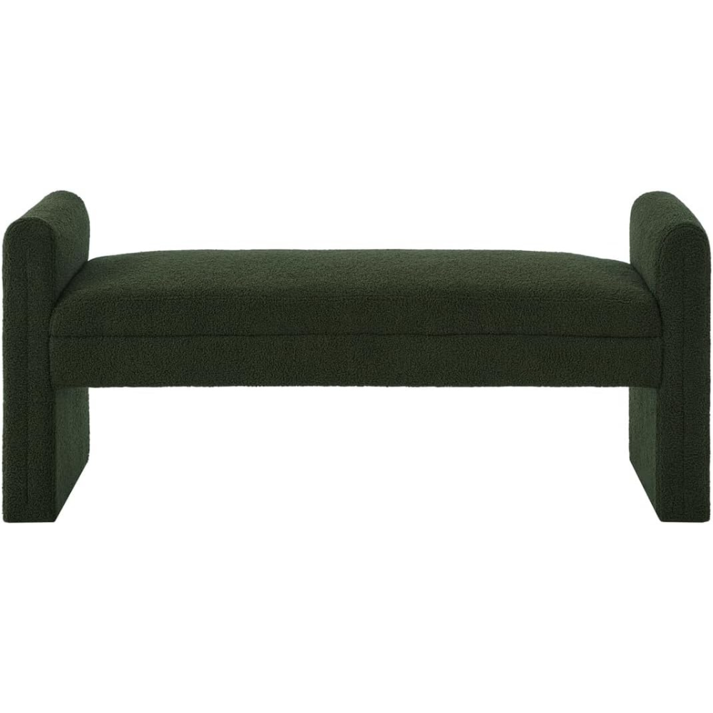 Green Ottoman Bench