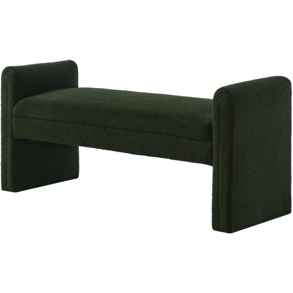 Green Ottoman Bench