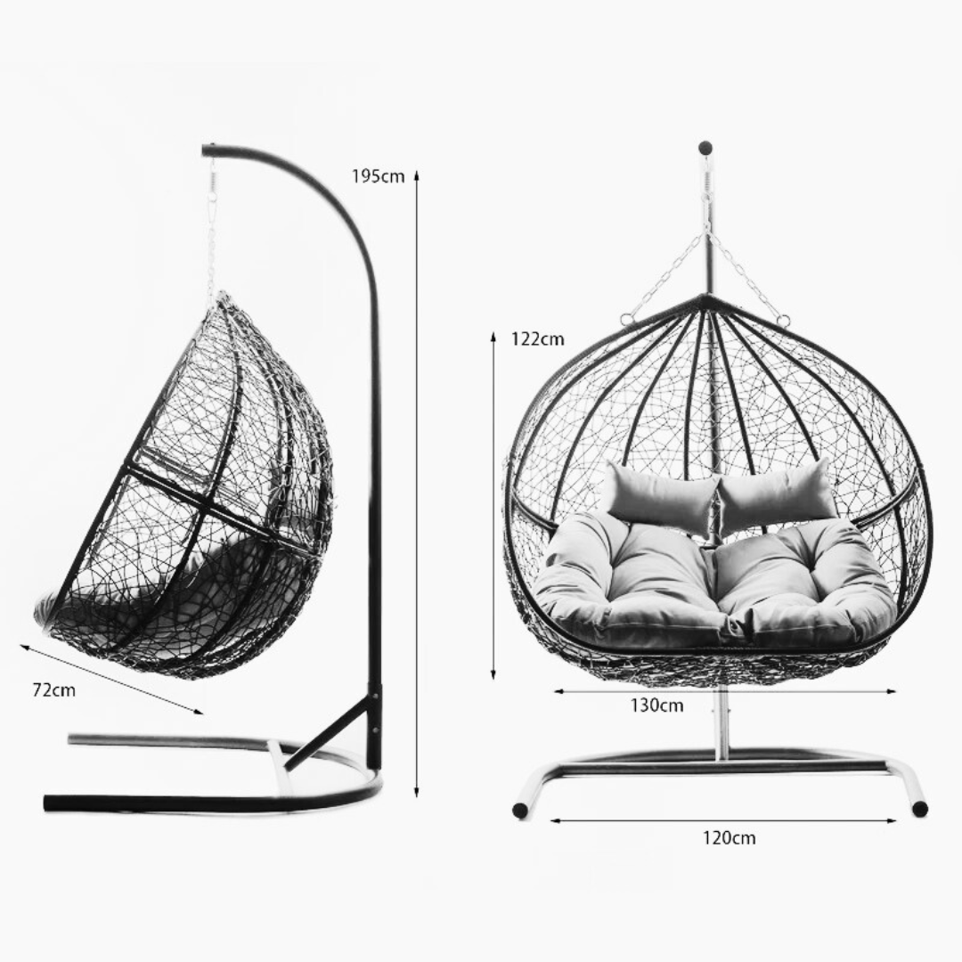 Hanging Egg Chair with Stand