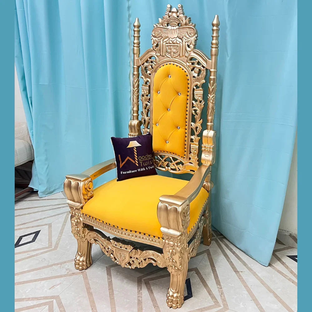 High back king chair deals