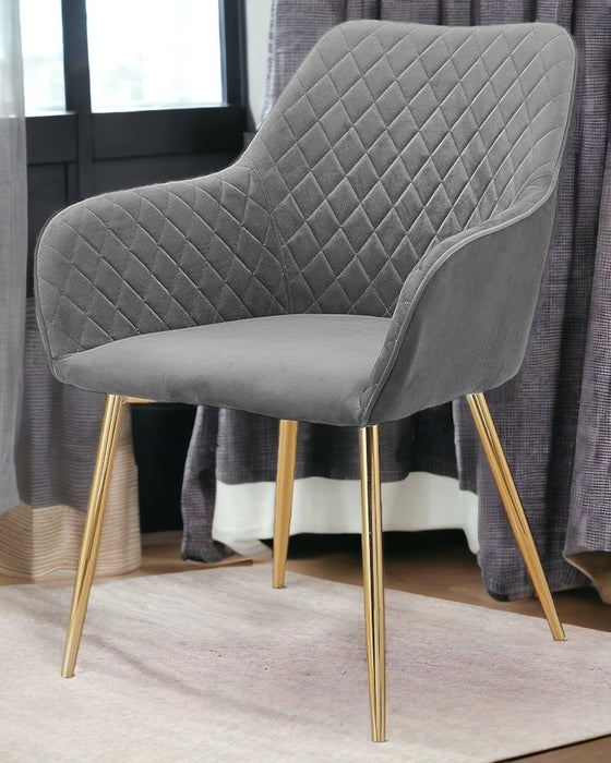 Wooden Twist Stria Modern Cafe Dining Chair Metal Legs - Wooden Twist UAE