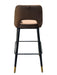 Wooden Twist Disc High Longer Metal Kitchen Counter Armless Chair - Wooden Twist UAE