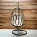 Wooden Twist Attractive Elegant Home Decor Steel & Rattan Comfortable Single Seater Swing - Wooden Twist UAE