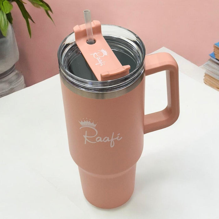 Stainless Steel Tumbler with Handle