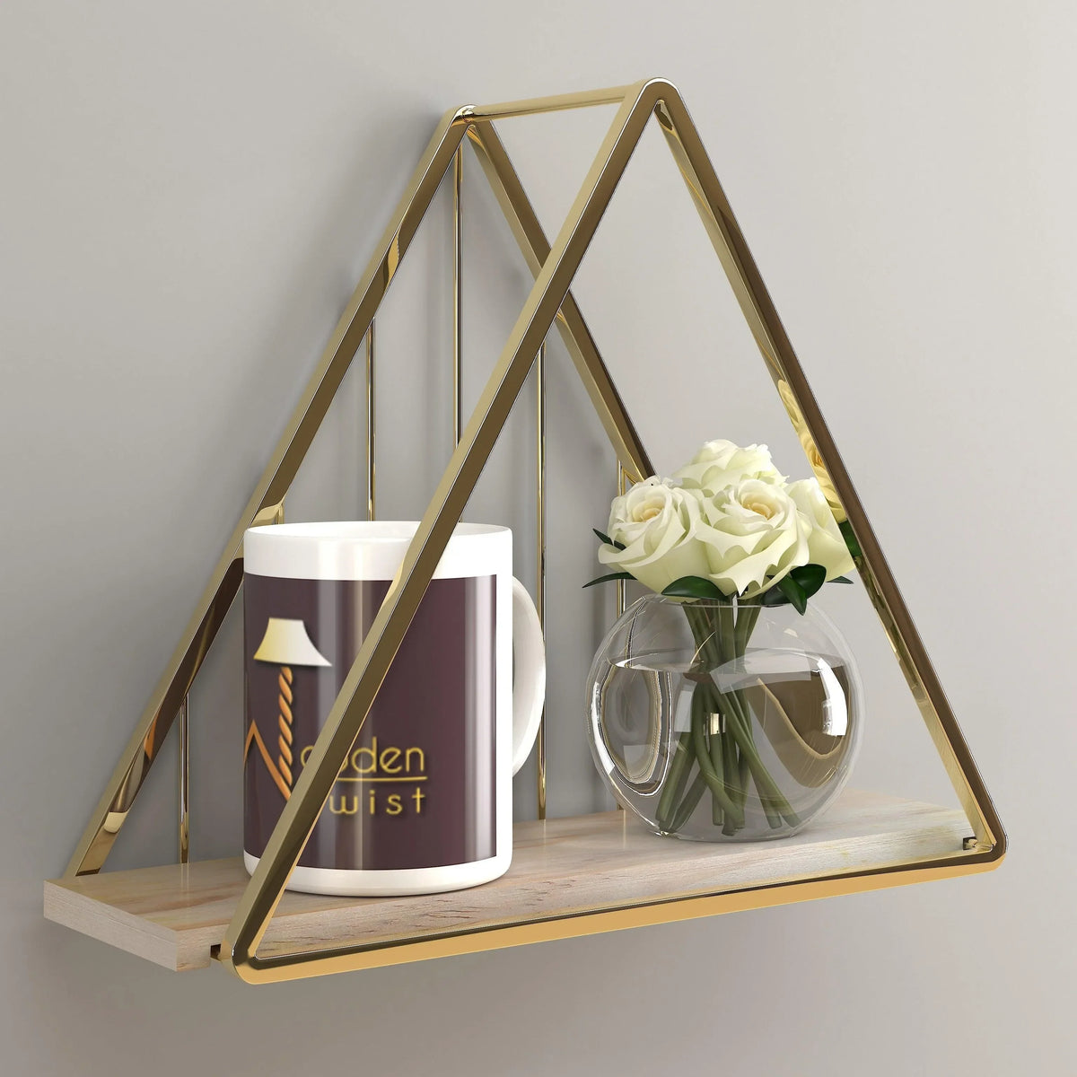 A Triangle Twist on Wall Storage