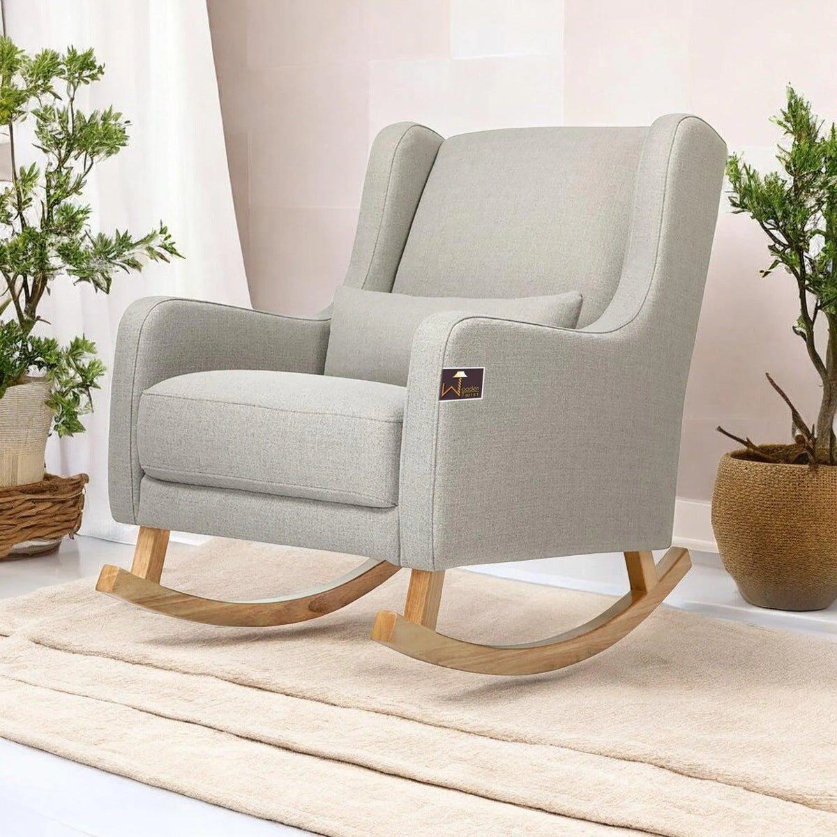 Wooden Kai Rocking Chair