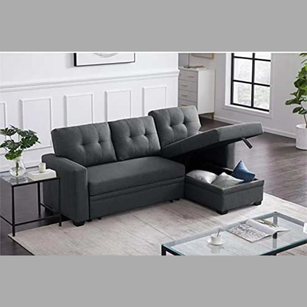 L-Shape sectional sofa bed