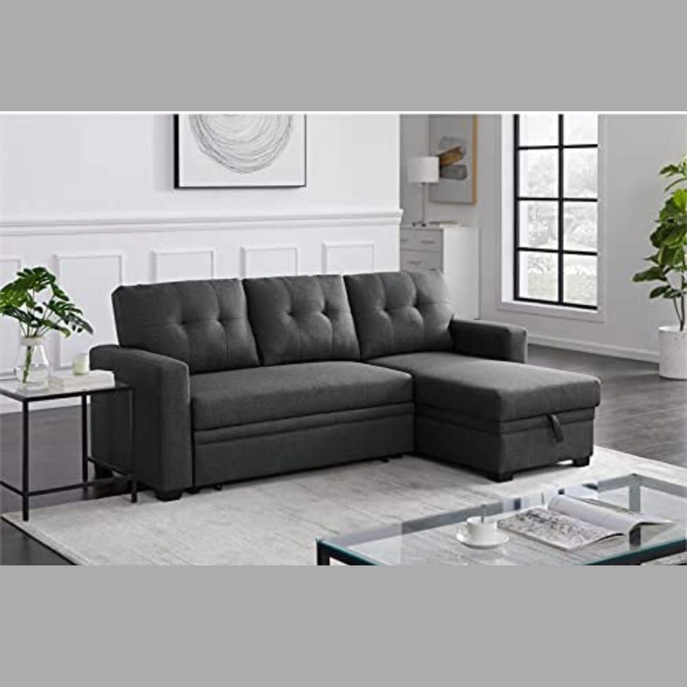 L-Shape sectional sofa bed