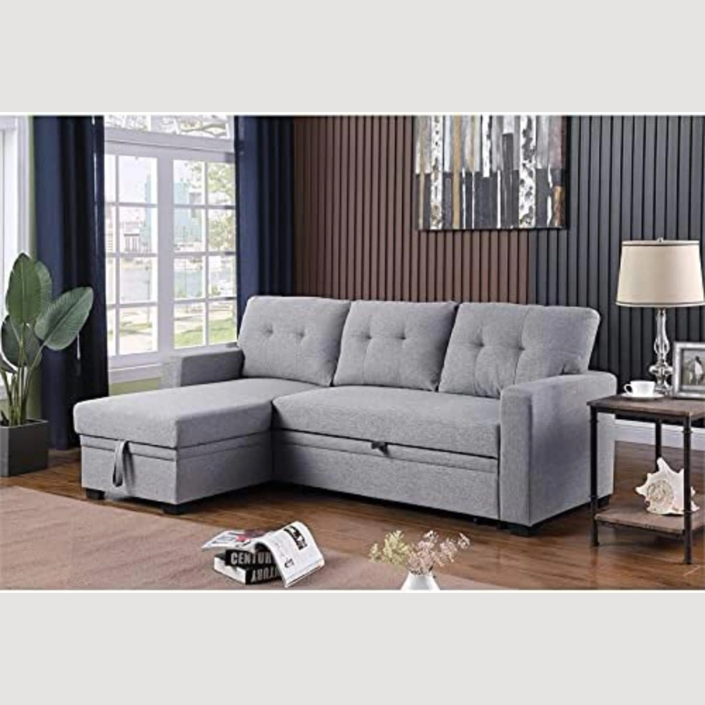 L-Shape sectional sofa bed