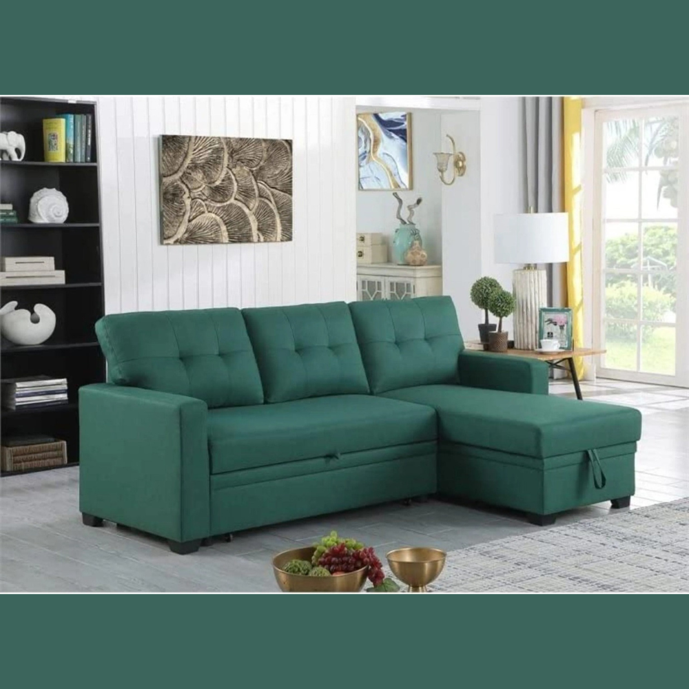 L-Shape sectional sofa bed