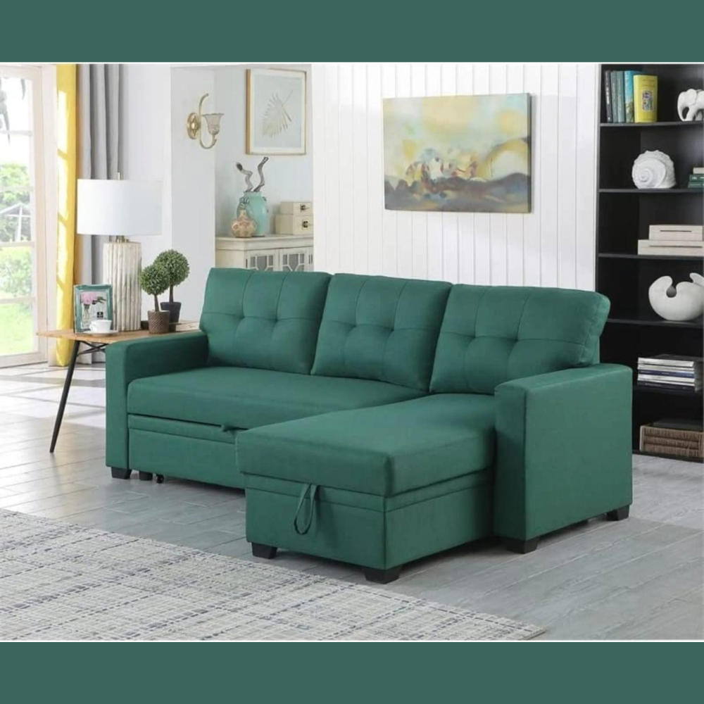 L-Shape sectional sofa bed