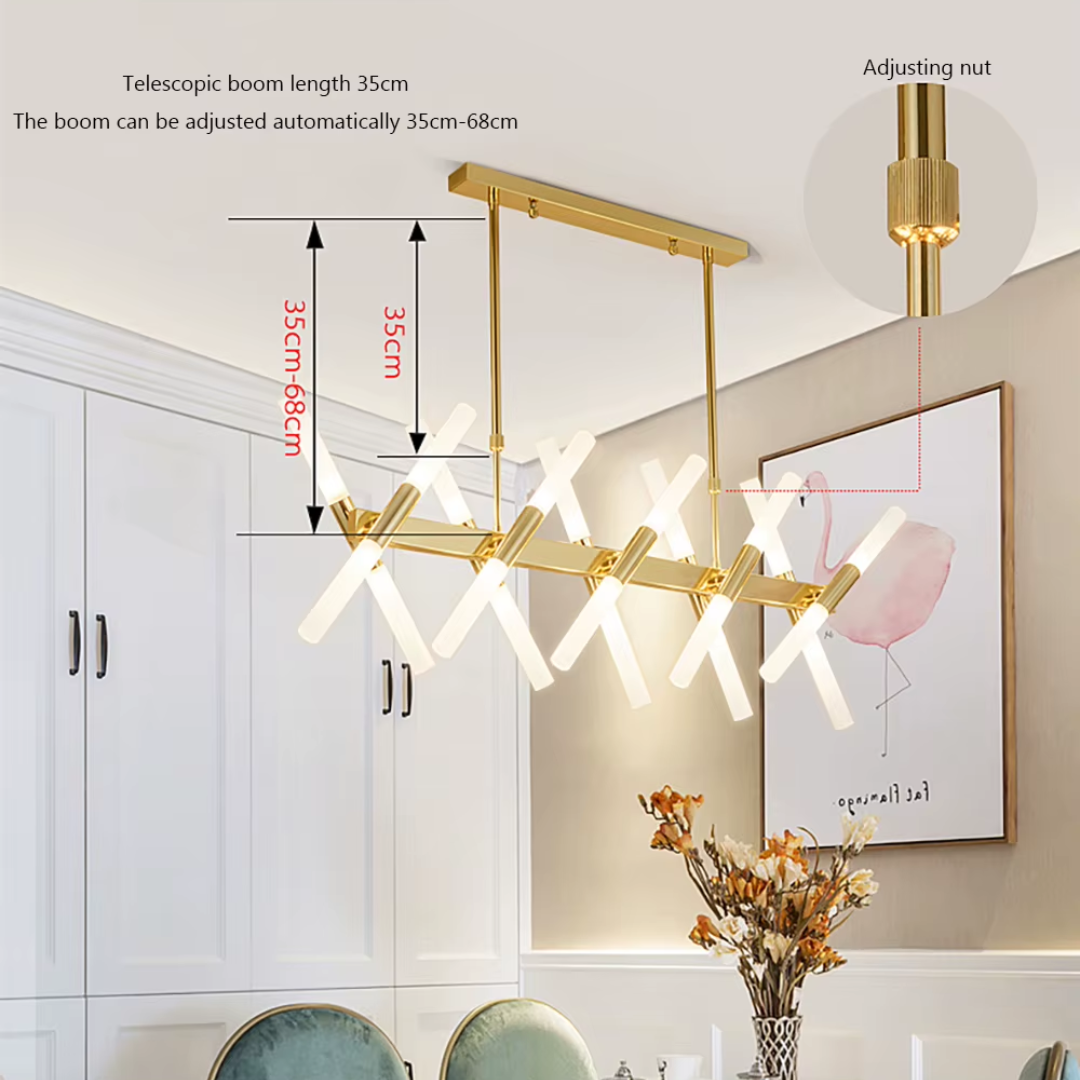Modern branch chandelier