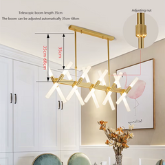 Modern branch chandelier