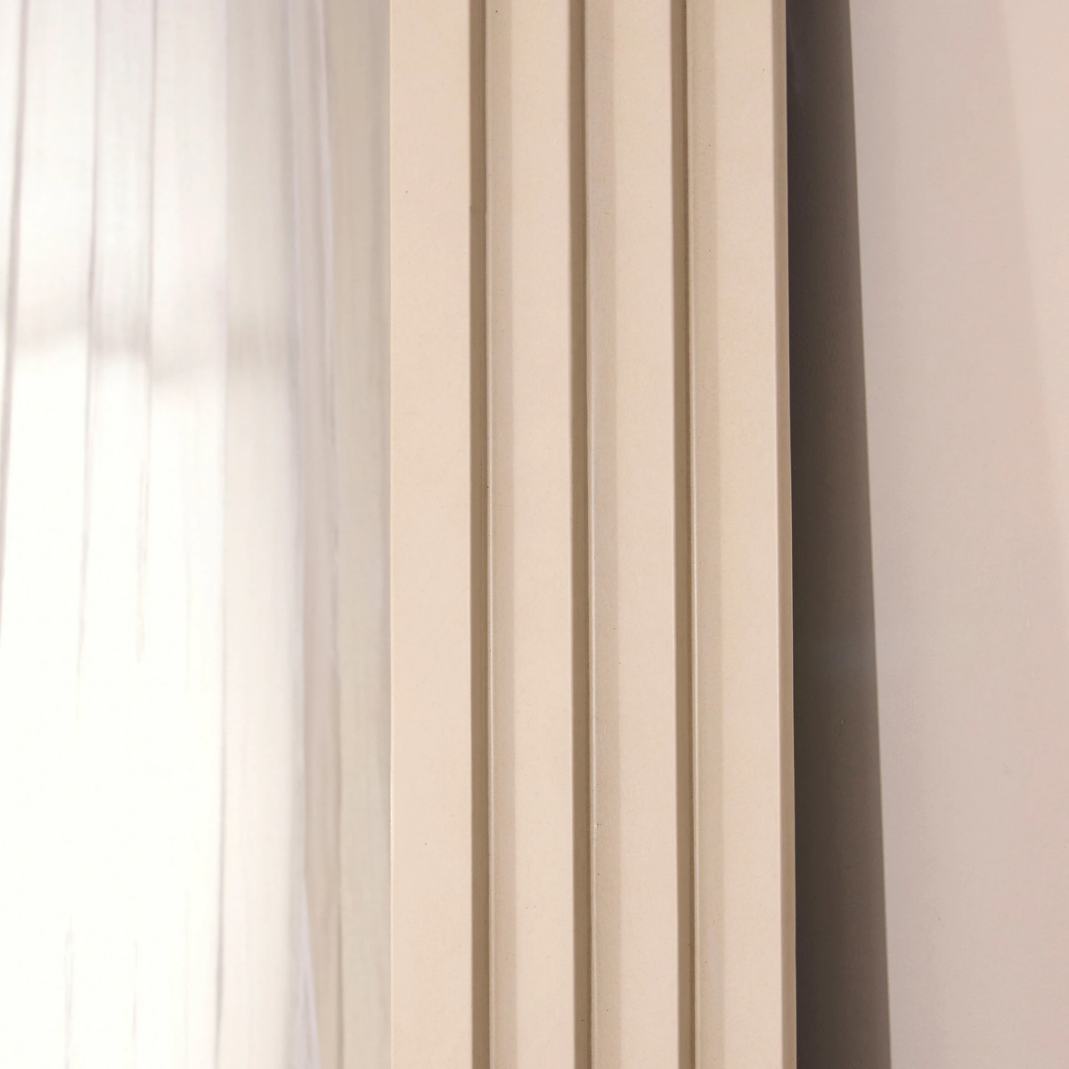 Lunara Solid Wood Arch Floor Mirror - lifestyle view in styled interior
