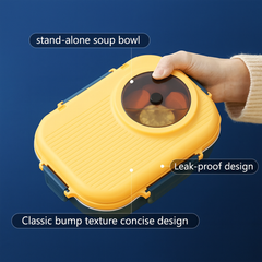 Wooden Twist Stainless Steel Tiffin Box Lunch Box Kids Adults