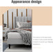 Luxurious Grey Velvet Bed