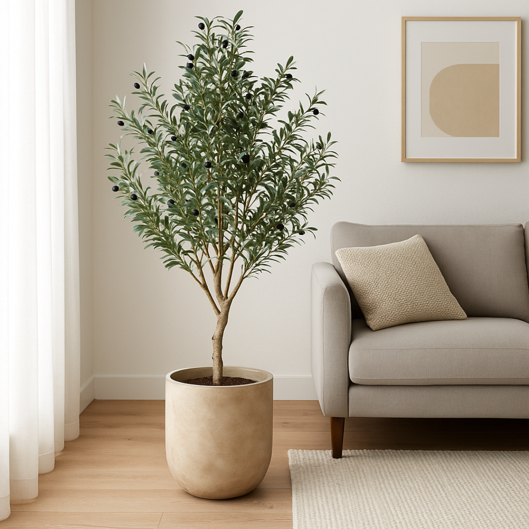 Luxury Artificial Olive Plant