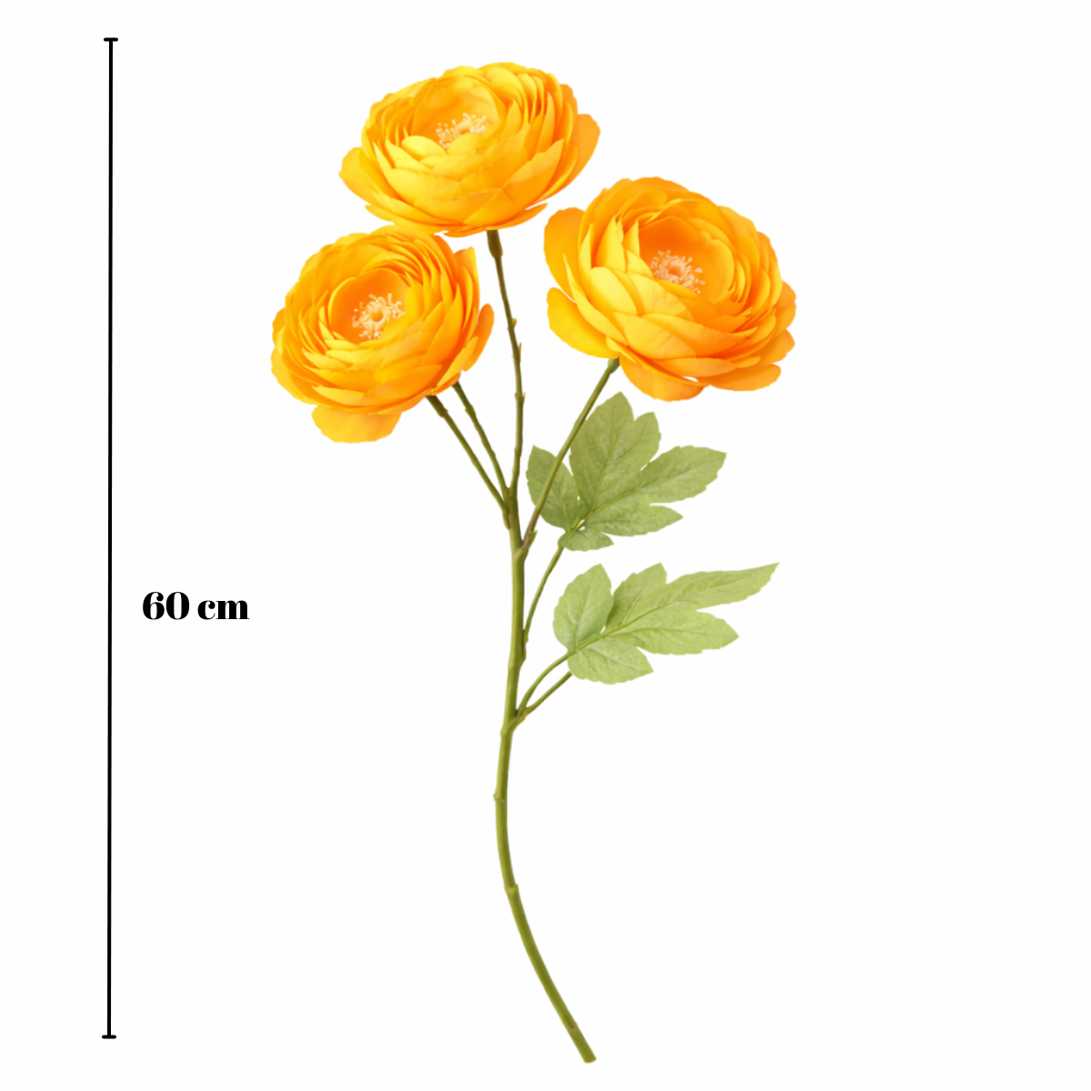 Artificial Ranunculus Flower Bunch