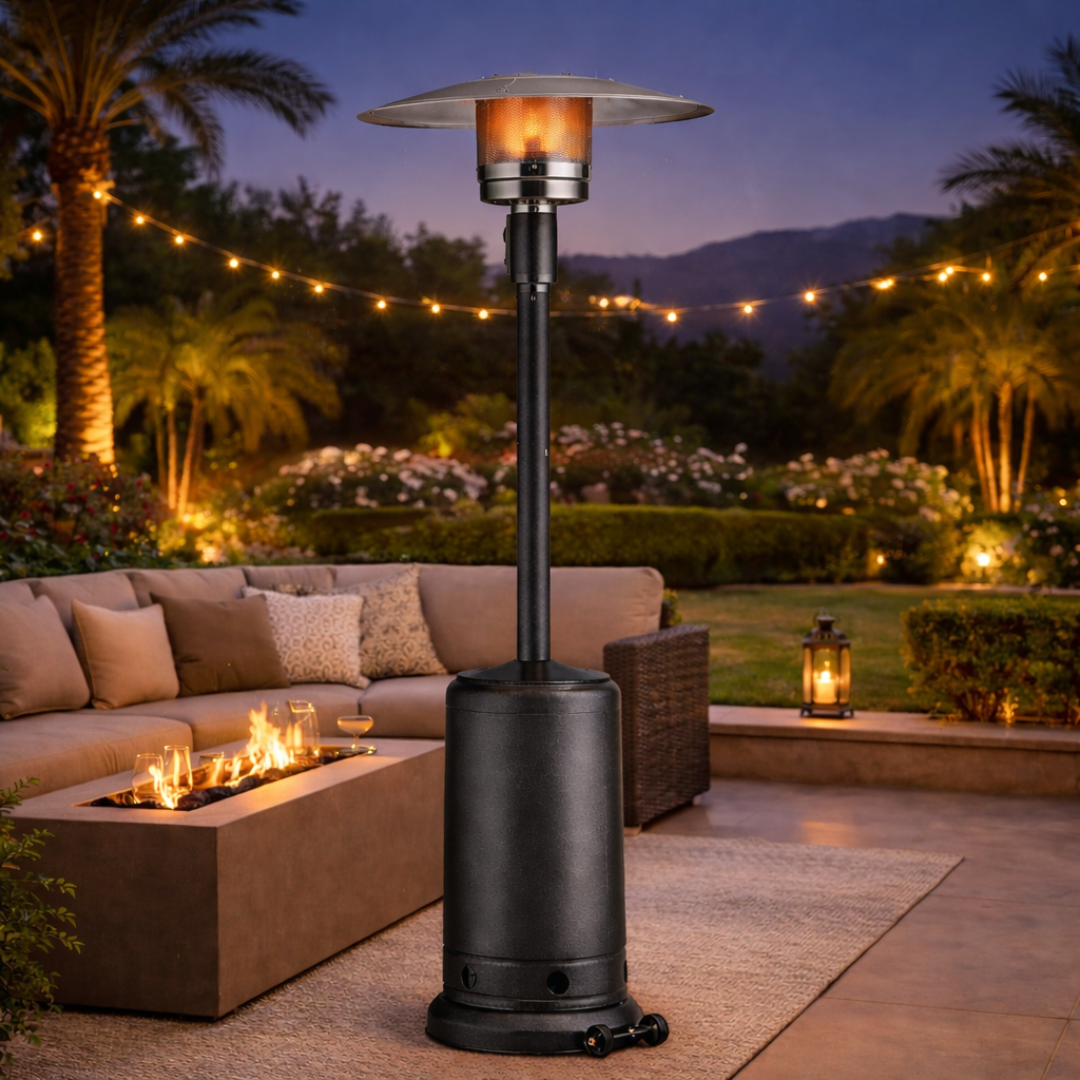360 Degree Warmth, Bold Black Finish