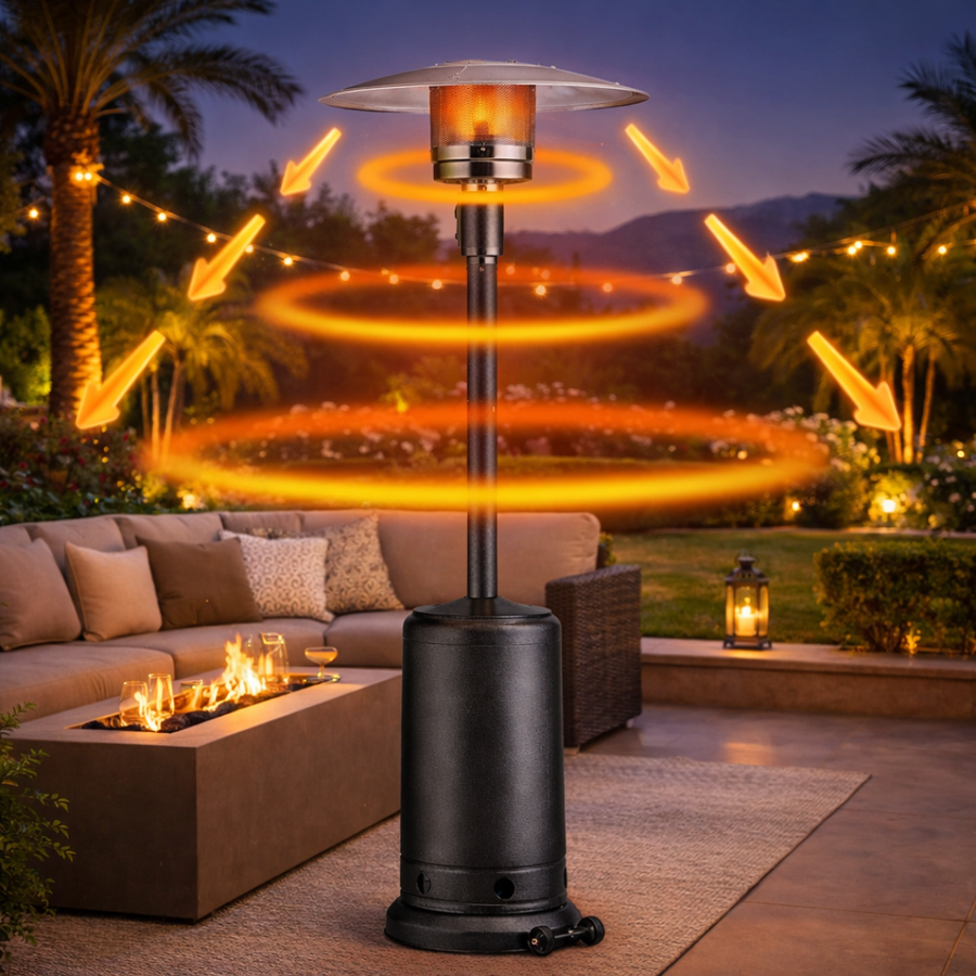 Durable Metal Build, Modern Black Finish