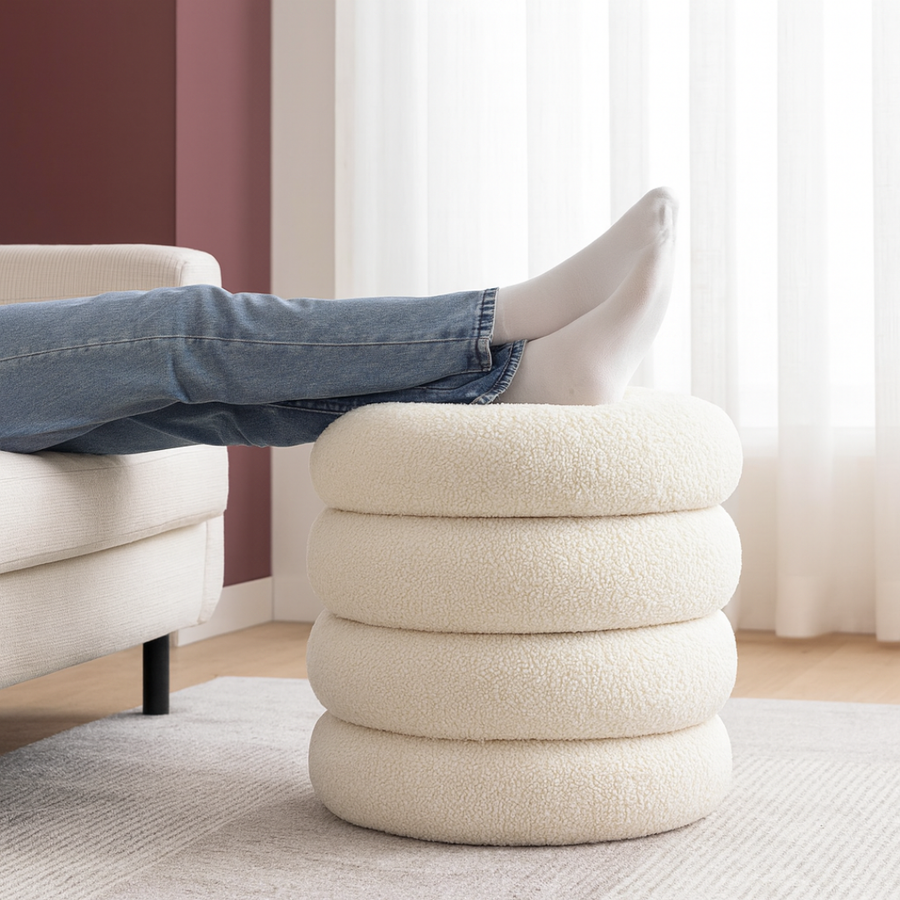 Luxurious Bouclé Upholstery