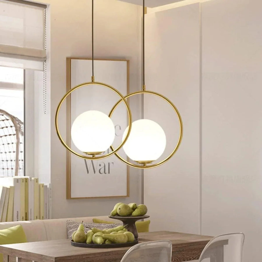 A Ring-Shaped Glass Shade