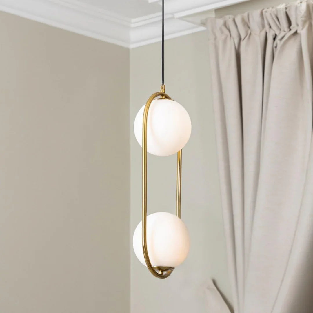 Two Globes, Doubled Elegance