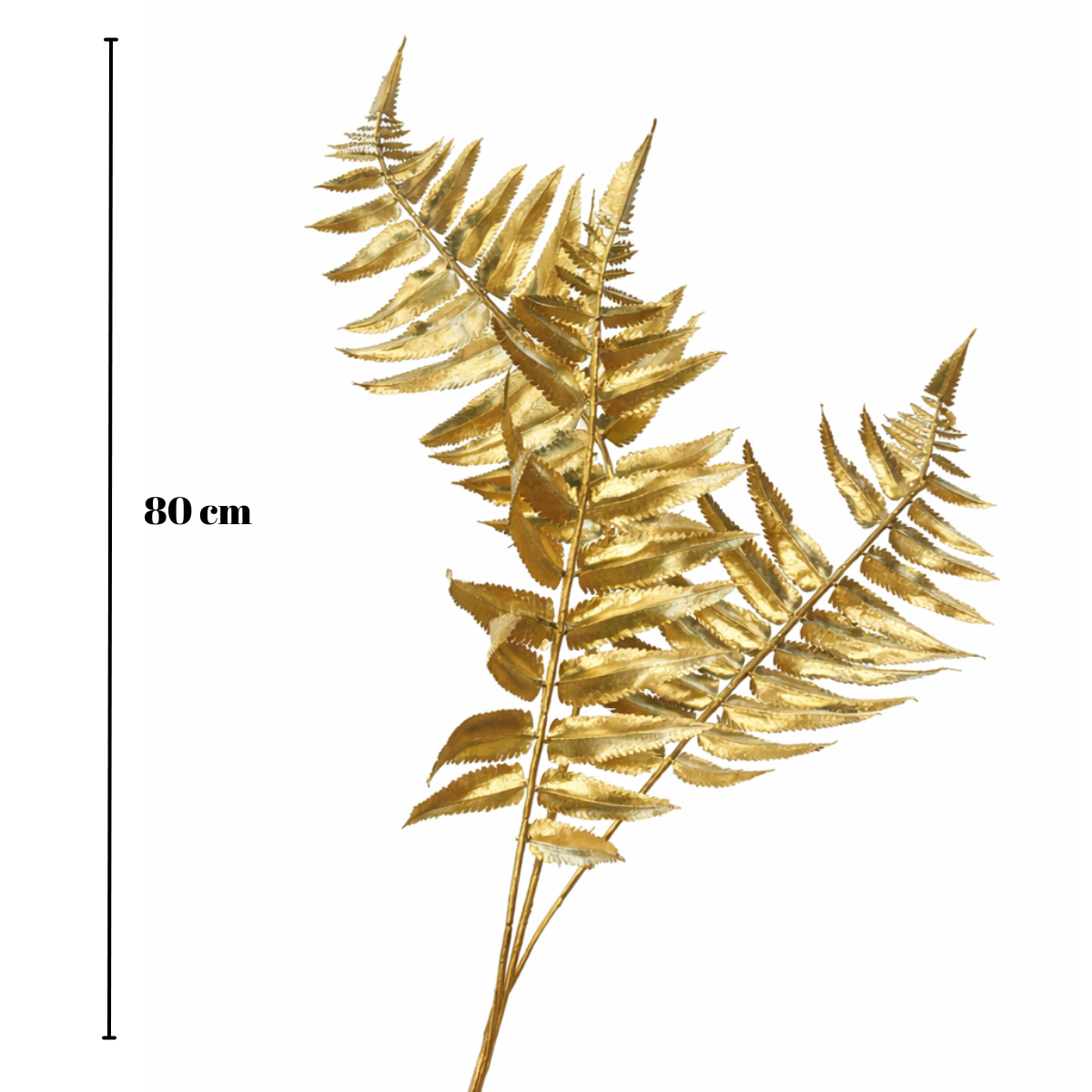 Gold Fern Artificial Flower Stem