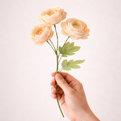 Artificial Ranunculus Flower Bunch