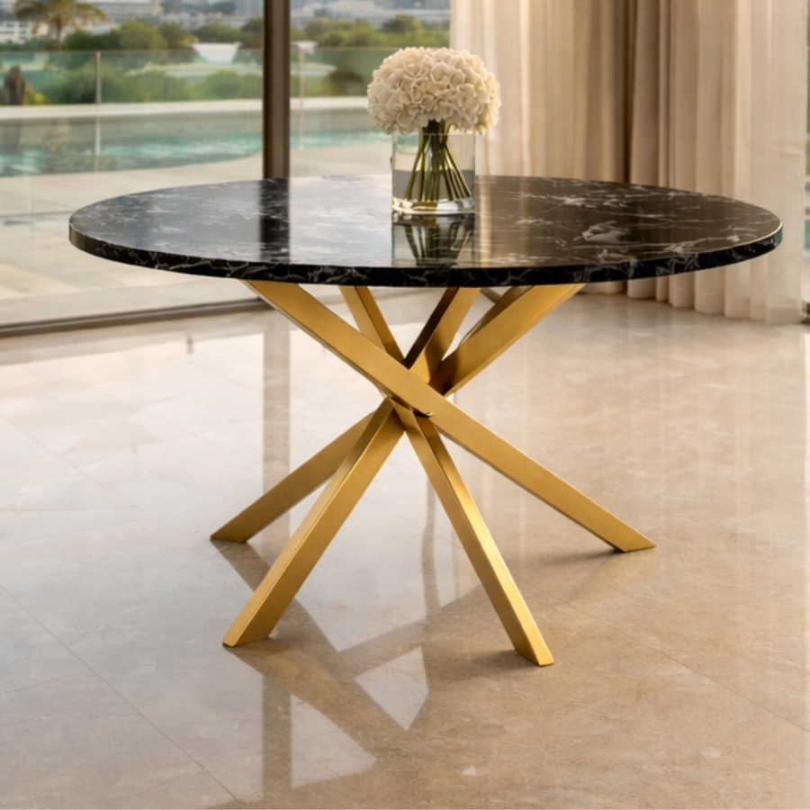 Premium Black Marble Tabletop