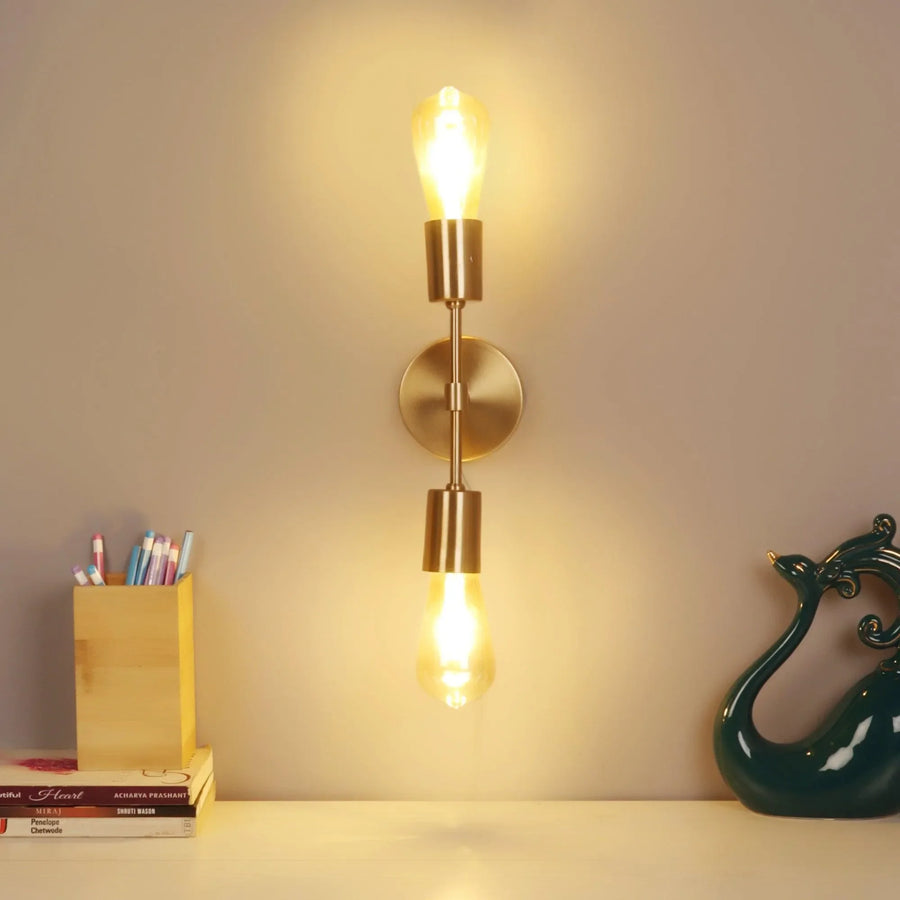 A Sleek Wooden Twist in Gold